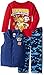 Nickelodeon Little Boys' Toddler Paw Patrol 3 Piece Vest Set with Camo Pants and T-Shirt, Blue, 3T