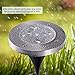 Solar Ground Lights Outdoor - YUNLIGHTS aterproof Solar Garden Lights Disk Lights Waterproof In-Ground Outdoor Landscape Lighting for Lawn Patio Pathway Yard Deck Walkway Flood Light