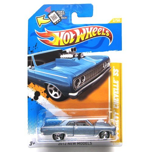 2012 Hot Wheels New Models '64 Chevy Chevelle SS Grey #2/247