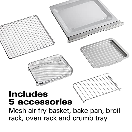 Hamilton Beach Professional SureCrisp Digital Toaster Oven Air Fryer Combo, 1500W, 6 Slice