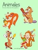 Image de Animales libro para colorear para niños pequeños 2 (Animales para niños pequeños) (Volume 2) (Spanish Edition)