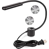 FAJ Sewing Machine Light, Magnetic, Flexible 60 LED Work Lights, Bandsaw Accessories, Scroll Saw with Extra Long Gooseneck - Mount Anywhere Discs (2) Included