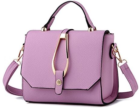 Myymee Women Handbag New female PU leather Messenger handbags Exquisite Women Portable Shoulder Bag Top-handle Bag Bolsa Feminina Purple