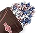 LaetaFood Bag - Hershey's Kisses, Milk Chocolate Kisses, Silver and Red-White and Blue USA Flag (Pack of 2 Pound)