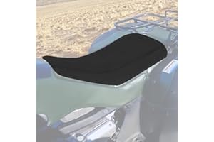 REARACE Universal ATV Seat Covers Four Wheeler Seat Cover Waterproof Protection Accessories Compatible with Most ATV Seats