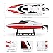 RC Boat for Pool and Lakes Use 25KM/H Remote Control Boats for Kids and Adults Racing Boat With Auto-Correct Direction