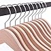 Cocomaya Pack of 10 Wooden Kids Baby Children Toddler Hanger Coats Clothes Hanger with 360 Swivel Hook (12.6 Inch Natural Unfinished Color)