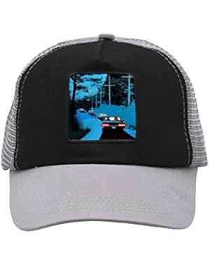 Unisex Red Road Car Adjustable Classic Hiphop Hat Baseball Cap Snapback Dad Hat