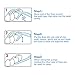 Dental Floss - LuckyFine 180 Pieces, Interdental Brush, Dental Floss, Teeth Stick, Tooth Picks, High Quality Flat Dental Floss Toothpick, Teeth Cleaning 60 Pieces/Boxes (Pack of 3)