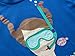 Fiream Girls' Cute Cartoon Print T-shirt(922TJ,5)