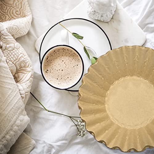 Natural Unbleached Brown Biodegradable Extra Large Coffee Filters 10