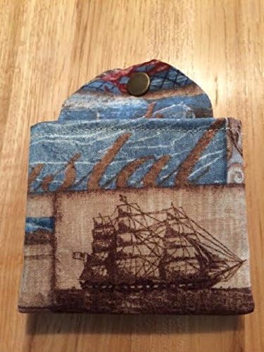 Handmade Tea Bag Wallet Carrier by Specialtea Teas Shore Theme