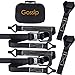 GOSSIP Heavy Duty Ratchet Straps – (2 Pk) 1 3/8