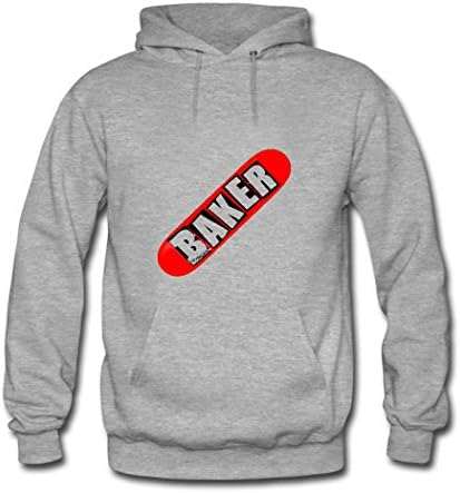 Ruio Baker Skateboards Hoodies Sweatshirts Baseball Pullover Classic Hoody Unisex Adults Hooded