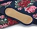 Canvas Laptop Carrying Case/Shoulder Messenger Bag for School Compatible MacBook(15-15.6, Bule Peony)
