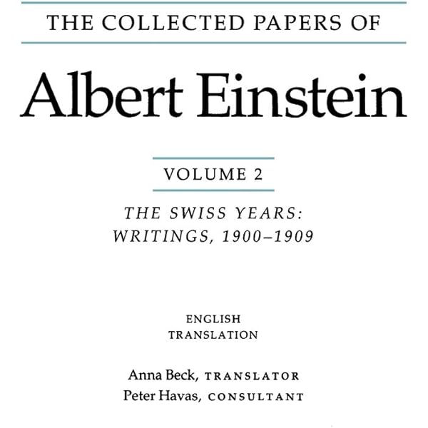 The Collected Papers of Albert Einstein, Volume 1: The Early Years
