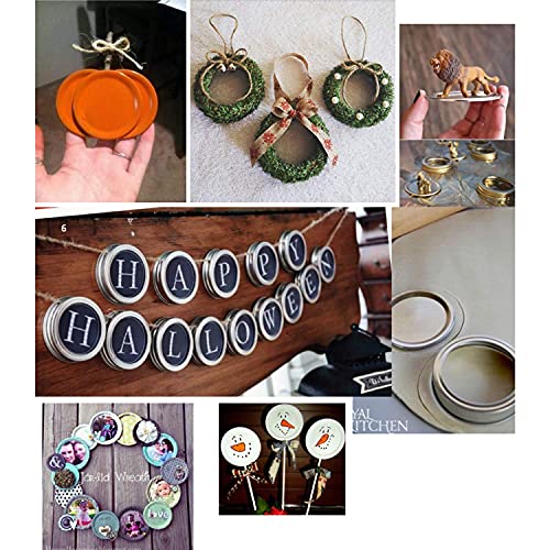 50 Packs Canning Lids Regular Mouth, Canning Jar Lids, Splittype Mason