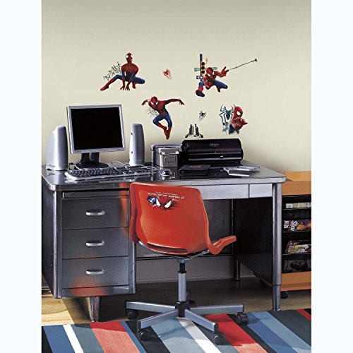 Marvel Superhero Comic - Amazing Spider-Man Wall Decal - Pre-cut Peel and Stick Sticker Decor Party  - //coolthings.us