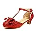 Nova Utopia Toddler Little Girls Low Medium Heel Dress Sandal Flower Girl Shoes (size 9-4)