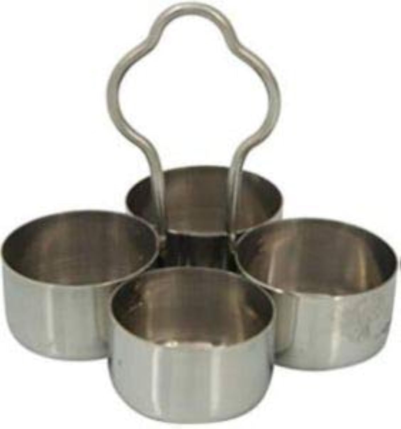 Garden Of Arts Stainless Steel Chopda for Kumkum Roli Chandan Chawal Akshat Tilak Pooja Hawan chopda Chopra Home Decor Gift