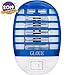 GLOUE Bug Zapper Electronic Mosquito Zapper Electronic Insect Killer Eliminates Most Flying Pests-Latest Type in 2019