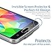 (2-Pack)Samsung Galaxy S5 Screen Protector Tempered Glass [0.33 mm] [2.5D Round Edge] [9H Hardness] [High Definition] [Bubble Free] [Case Friendly] For Samsung Galaxy S5 [5.1