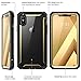 i-Blason Ares Full-Body Rugged Clear Bumper Case for iPhone Xs Max 2018 Release, Gold, 6.5