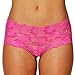 LoveFifi Women's Hip -Hugging Split Personality Crotchless Panty