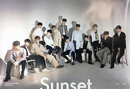 Amazon 公式ポスター Seventeen セブンティーン スペシャルアルバム Director S Cut Official Poster Sunset Ver ポスター専用ケース 76 Cm X 52 Cm Kstargate限定 アイドル 芸能人グッズ 通販