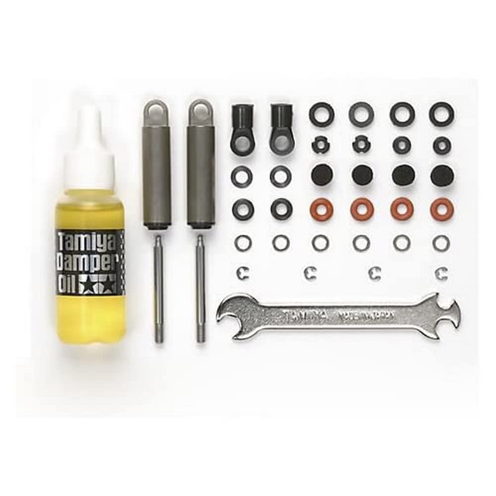 Tamiya 56515-1:14 Truck Oil Pressure Damper, Functional Model Making and Accessories, Black