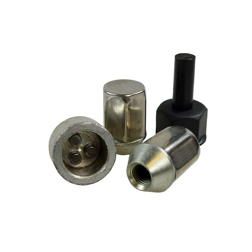 Maypole 7655 Locking Wheel Nuts, 10 x 1.25 mm, Set of 2