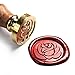 UNIQOOO Art & Crafts Romance Love Rose Wax Seal Stamp, Great for Decoration of Envelope, Post Card, Snail Mail, Wedding Invitations, Wine Package, Snail Mails, Gift Idea