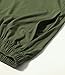 Latuza Men's Pajama Bottom Shorts L ArmyGreen