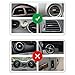 Car Holder, Marchpower Cellphone Car Mount, Universal Air Vent Car Mount Holder Cradle for iPhone SE 7 7 Plus 6s 6 Plus 6 5s 5 4s 4 Samsung Galaxy S6 S5 S4 LG Nexus Sony Nokia and More (Black)