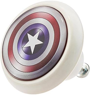Ceramic Furniture Cabinet Knob Handle Super Hero Captain America 03344W More Than 2 0 Design Patterns Colours Drawer Pulls for Kids Nursery Kitchen Home Decoration
