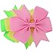 Mybigqueen 3'' Baby Hair Bows For Girls Grosgrain Boutique bow Clips For Teens Toddlers Kids Children infants 20 Colors 40Piece