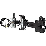 Sword Sights Judge 1.5 Hybrid Compound Bow Archery Sight –Right Handed – Single Up Pin - For Hunting, 3D and Competitive Shooting