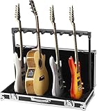 Road Runner 7 Guitar Stand Flightcase Black