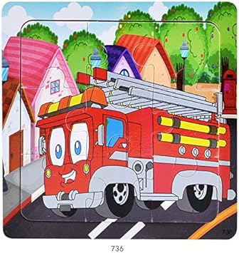 Tiny Souls Wooden Puzzle Fire Extinguisher