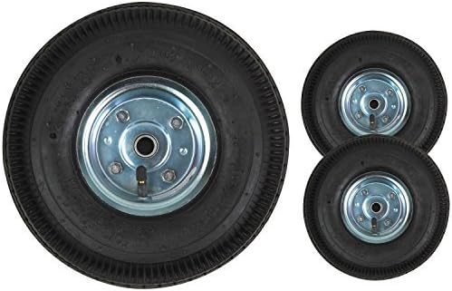 Set of 2 - 10 Pneumatic Wheels For Sack Trucks / Trolleys / Wheelbarrows. by My Garden Path