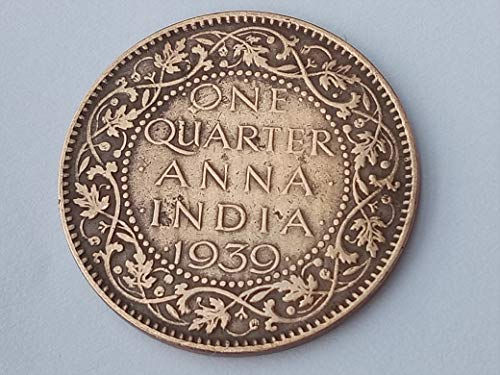 MLP coins CoinsandStamps for Collection 1939 ONE Quarter Anna Rara Second Hand