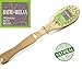 Bath & Relax Bath Body Brush Natural Bristles Long Handled Shower Back Scrubber Brush - Exfoliating Scrub Skin Brush - Back Shower Brush - Dry or Wet Body Brushing - for Men and Women