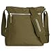 Oakarbo Nylon Crossbody Purse Multi-Pocket Travel Shoulder Bag (1301 Camel)