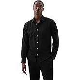 Gap Mens Linen Long Sleeve Shirt Standard Fit
