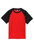 Kanu Surf Boys' Short Sleeve UPF 50+ Rashguard Swim