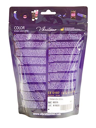 VIBRATISSIMO-Color-Confezione-da-50-profilattici-53mm-per-un-piacere-puro-una-sensazione-naturale-ed-extra-umidita