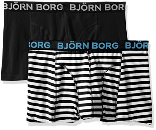 Bjorn Borg Men's Bb Summer Shorts 2 Pack, Black, X-Large