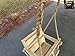 Baby Toddler Swing/Cypress Toddler Swing/Cypress Swings/Toddler Tree Swing with 10 ft. Rope Each Side
