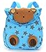 Bumud Baby Toddler Child Kid 3D Cartoon Backpack Schoolbag Shoulder Bags (Blue)
