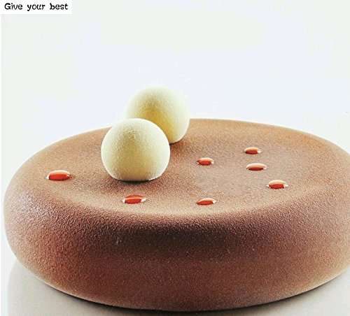 Emousport Round Silicone Cake Mold For Mousses Ice Cream Chiffon Cakes Baking Pan Decorating Accessories Bakeware Tools